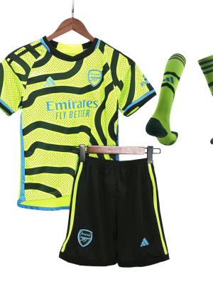 Arsenal Away Kids Soccer Jerseys Full Kit 2023/24