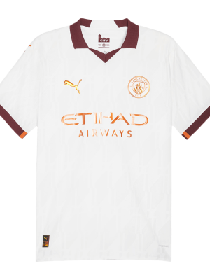 Manchester City Away Authentic Soccer Jersey 2023/24