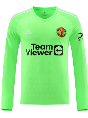 Manchester United Goalkeeper Long Sleeve Soccer Jersey 2023/24