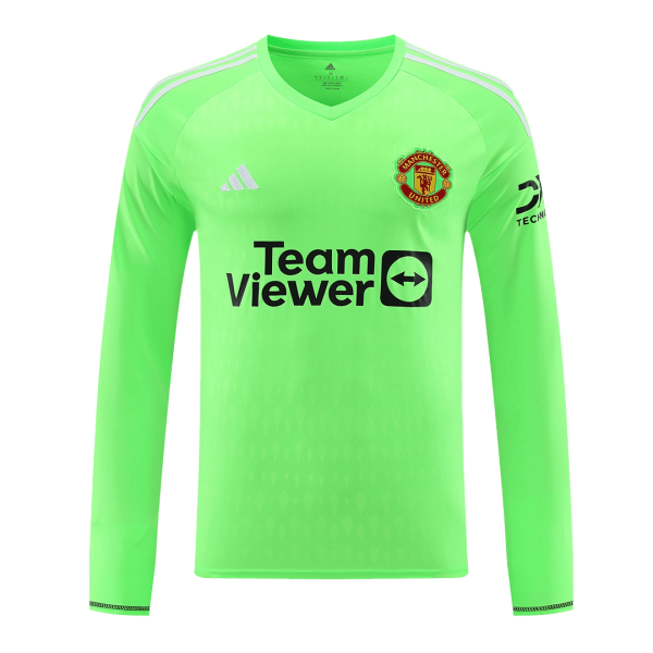 Manchester United Goalkeeper Long Sleeve Soccer Jersey 2023/24