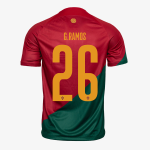 G.RAMOS #26 Portugal Home Jersey World Cup 2022