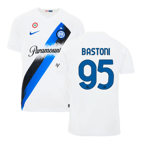 BASTONI #95 Inter Milan Away Soccer Jersey 2023/24