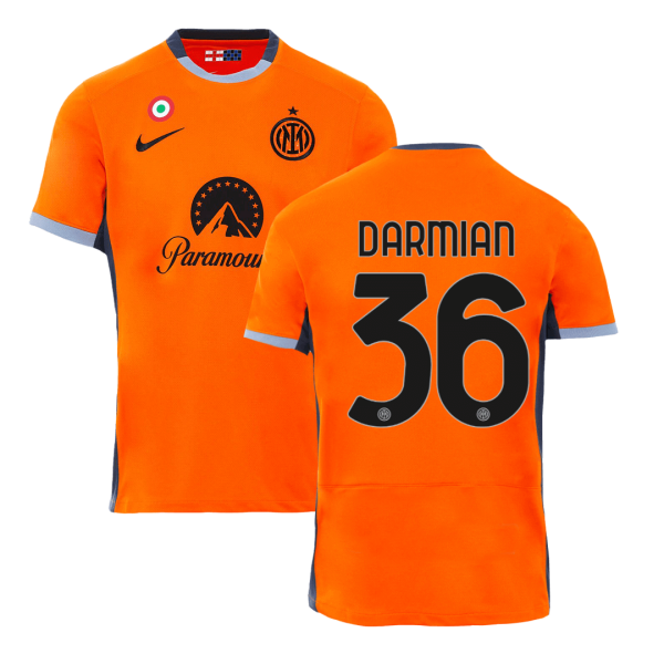 DARMIAN #36 Inter Milan Third Away Soccer Jersey 2023/24