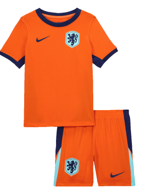 Netherlands Home Kids Soccer Jerseys Kit EURO 2024