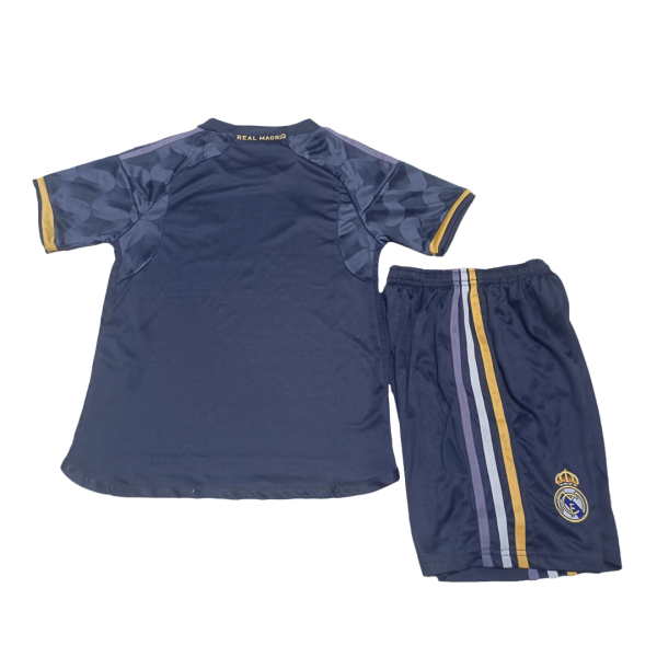 Real Madrid Away Kids Soccer Jerseys Full Kit 2023/24