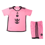 Inter Miami CF Home Kids Soccer Jerseys Kit 2024