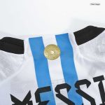 New MESSI #10 Argentina Home World Cup 2022 Champion Authentic Jersey