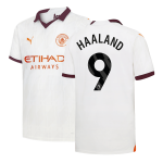 HAALAND #9 Manchester City Away Soccer Jersey 2023/24