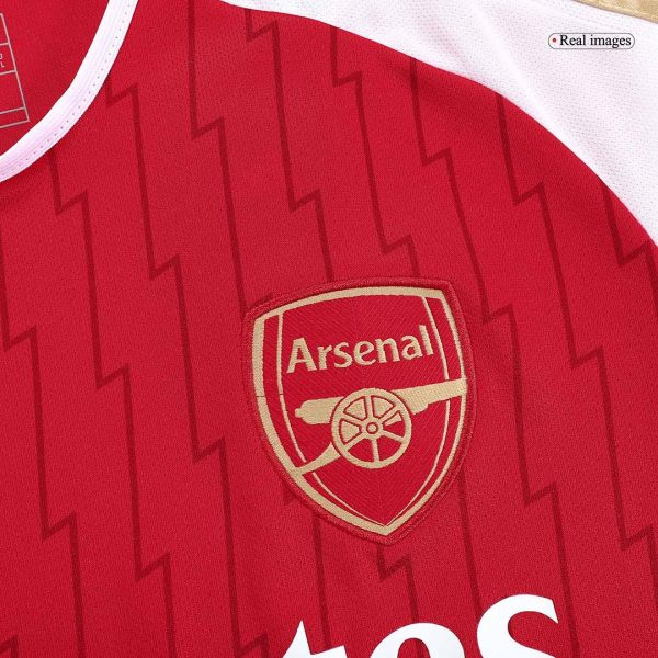 Arsenal Home Long Sleeve Soccer Jersey 2023/24