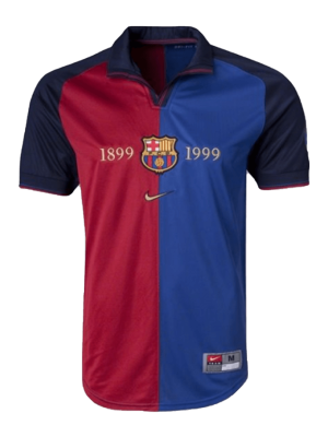 Vintage Soccer Jersey Barcelona Home 1999/00