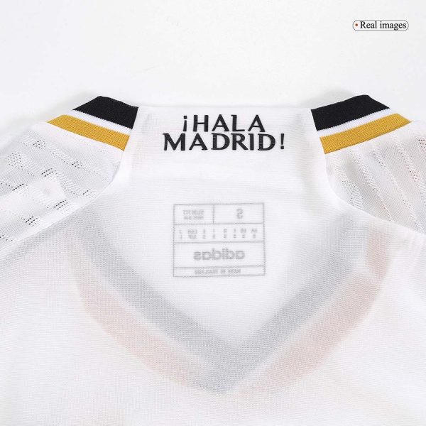 Authentic Real Madrid Home Long Sleeve Soccer Jersey 2023/24