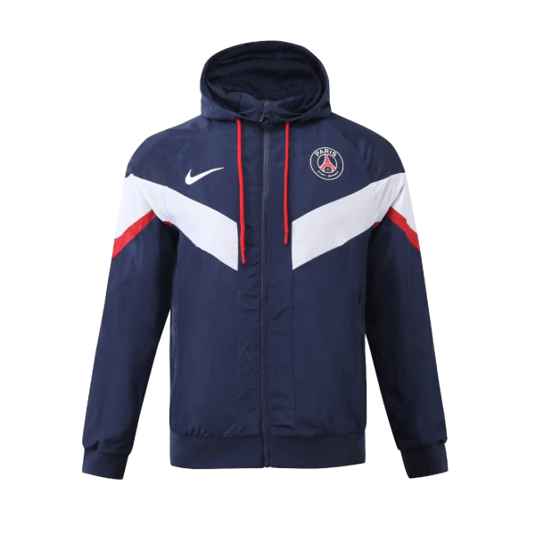 PSG Hoodie Windbreaker Jacket 2023/24 - Navy