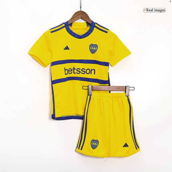 Boca Juniors Away Kids Soccer Jerseys Kit 2023/24