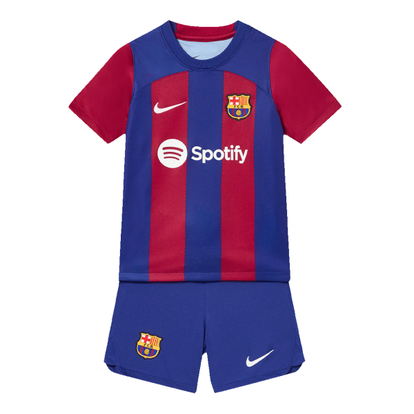 Barcelona Home Kids Jerseys Kit 2023/24