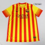 Vintage Soccer Jersey Barcelona Away 2013/14