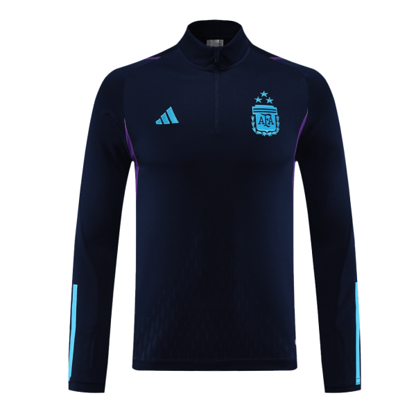 Argentina 1/4 Zip Tracksuit 2023/24 Navy