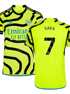 SAKA #7 Arsenal Away Soccer Jersey 2023/24