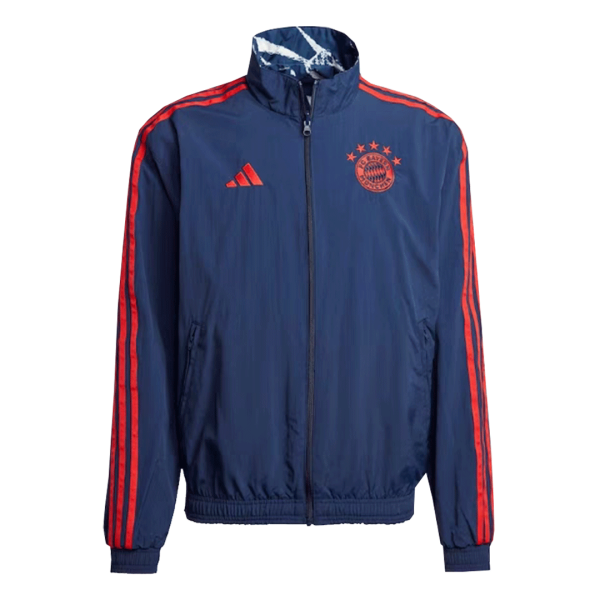 Bayern München Reversible Anthem Jacket 2023/24 Navy