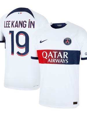 LEE KANG IN #19 PSG Away Authentic Jersey 2023/24