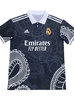 Real Madrid x Chinese Dragon Soccer Jersey 2023/24 （black）