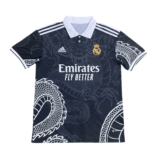 Real Madrid x Chinese Dragon Soccer Jersey 2023/24 （black）