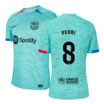 PEDRI #8 Barcelona Third Away Authentic Soccer Jersey 2023/24