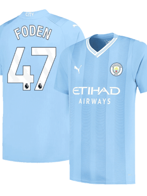 FODEN #47 Manchester City Home Jersey 2023/24