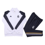 Real Madrid Jacket Tracksuit 2023/24 Kids White