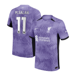 M.SALAH #11 Liverpool Third Away Authentic Soccer Jersey 2023/24