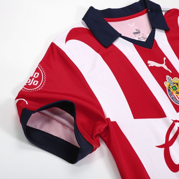 Sign CHICHARITO #14 Chivas Home Soccer Jersey 2023/24