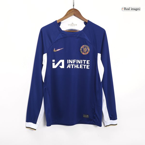 Chelsea Home Long Sleeve Soccer Jersey 2023/24