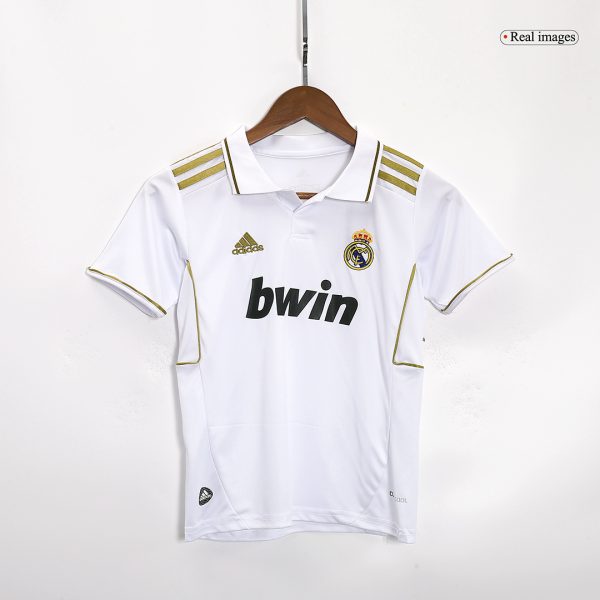 Real Madrid Home Kids Soccer Jerseys Kit 2011/12