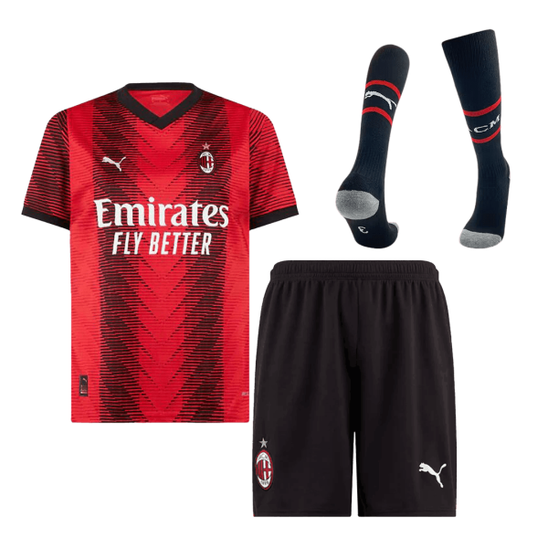 AC Milan Home Jerseys Full Kit 2023/24