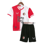 Feyenoord Home Kids Soccer Jerseys Kit 2023/24