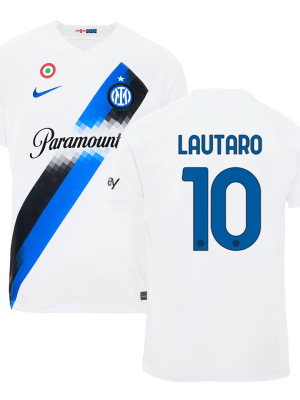 LAUTARO #10 Inter Milan Away Soccer Jersey 2023/24