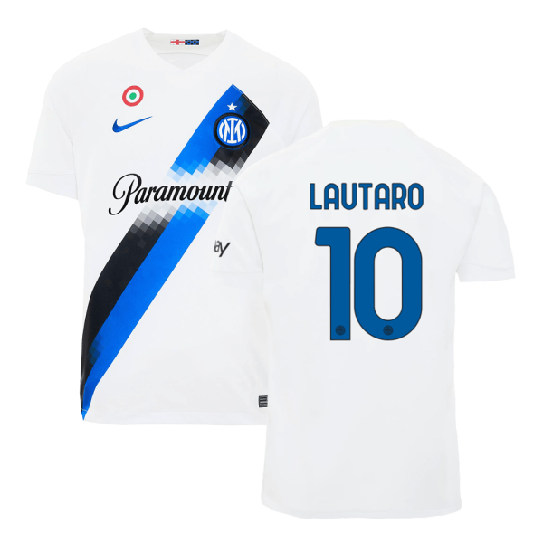 LAUTARO #10 Inter Milan Away Soccer Jersey 2023/24