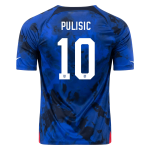 PULISIC #10 USA Away Jersey World Cup 2022