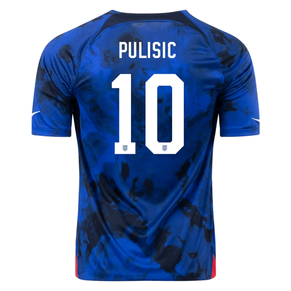 PULISIC #10 USA Away Jersey World Cup 2022