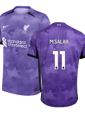 M.SALAH #11 Liverpool Third Away Soccer Jersey 2023/24