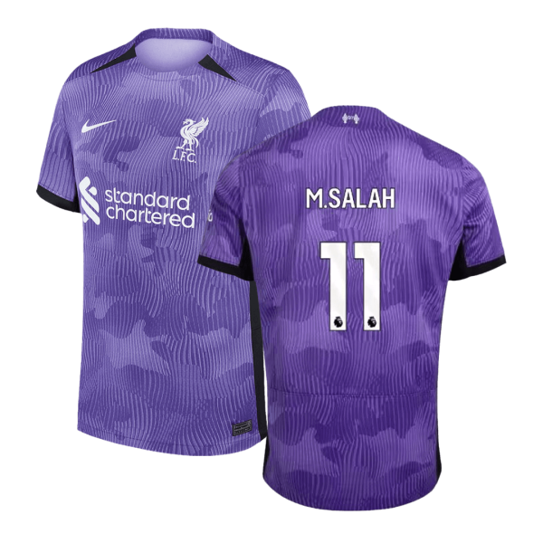 M.SALAH #11 Liverpool Third Away Soccer Jersey 2023/24