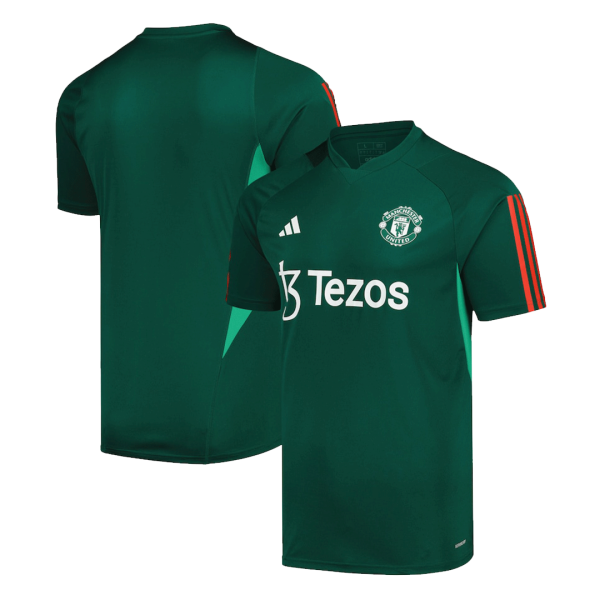 Manchester United Pre-Match Soccer Jersey 2023/24 Green