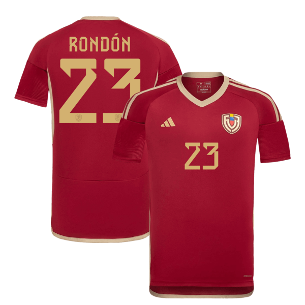 ROND?N #23 Venezuela Home Soccer Jersey Copa America 2024