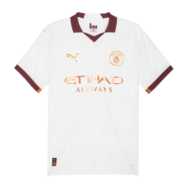 Manchester City Away Authentic Soccer Jersey 2023/24