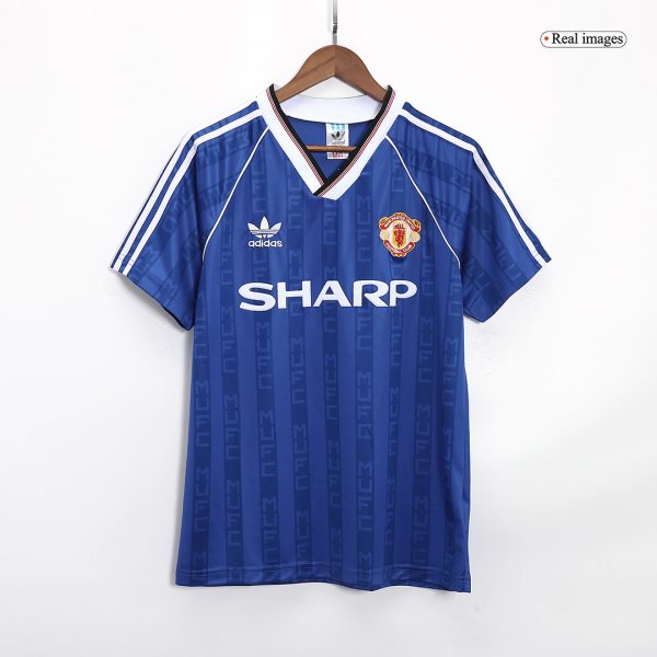 Vintage Soccer Jersey Manchester United Away 88/90