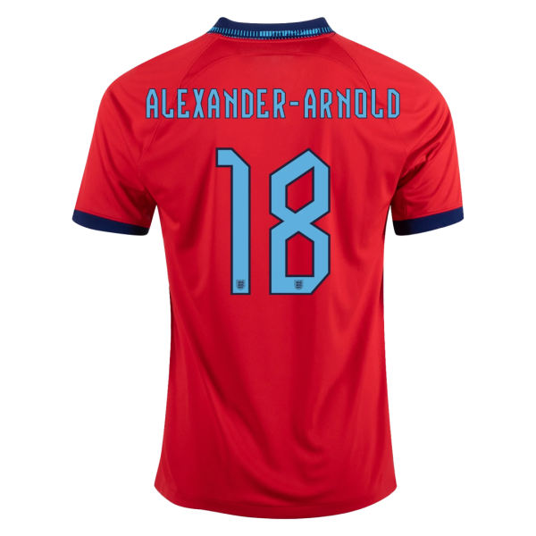 ALEXANDER-ARNOLD #18 England Away Jersey World Cup 2022