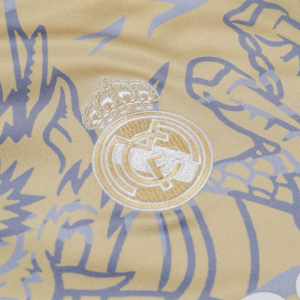 Real Madrid 1/4 Zip Tracksuit 2023/24 Yellow