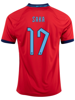 SAKA #17 England Away Jersey World Cup 2022