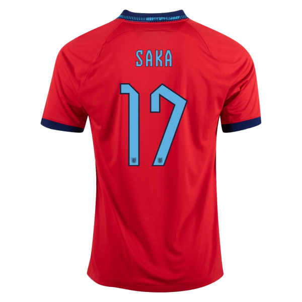 SAKA #17 England Away Jersey World Cup 2022