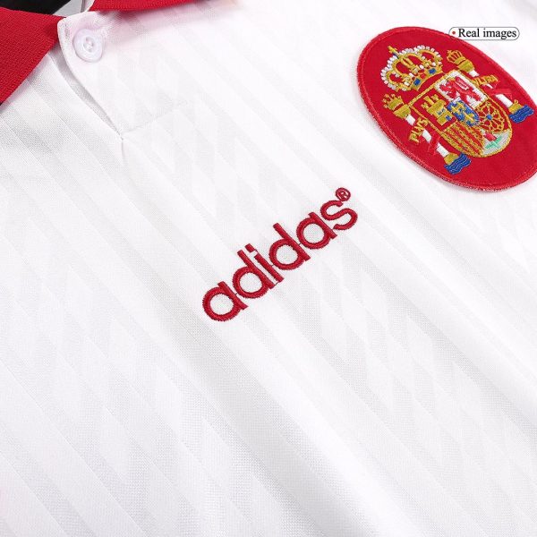 Vintage Soccer Jersey Spain Away 1994