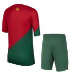 Portugal Home Kids Jerseys Kit 2022/23